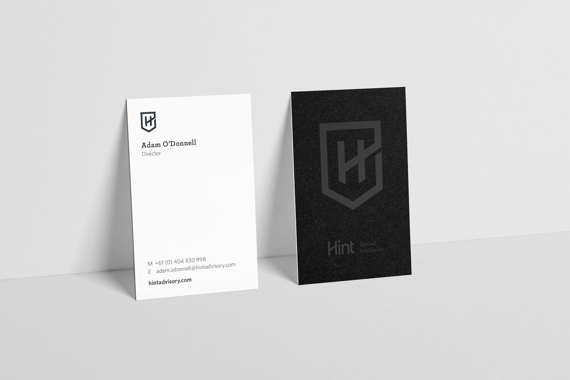 Hint business cards